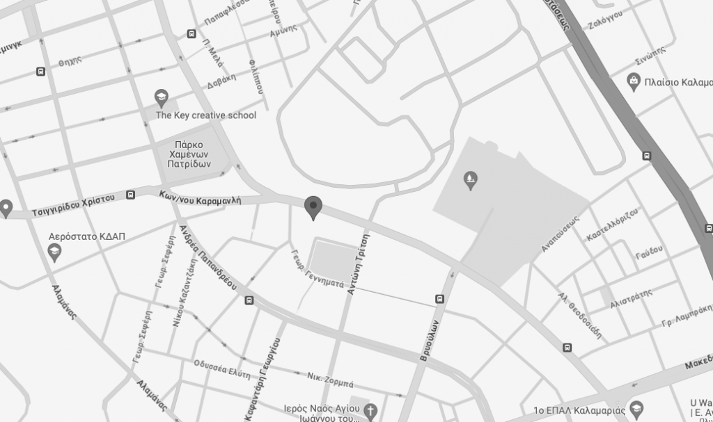MELON Constuctions location on grayscale map